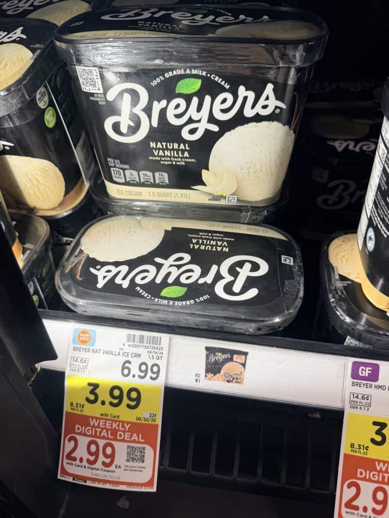 breyers ice cream kroger shelf image (1)