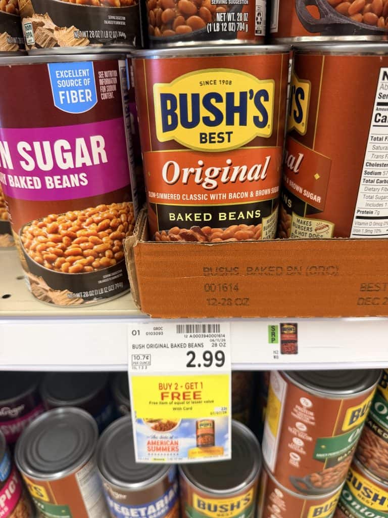 bushs beans kroger shelf image (7)