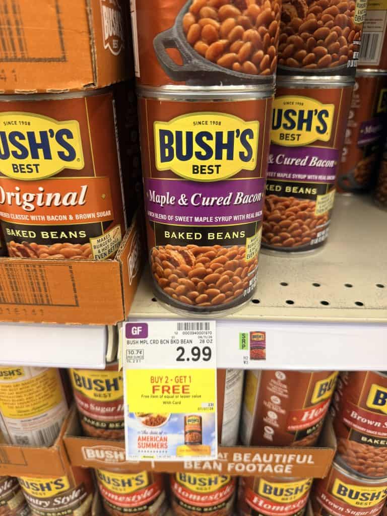 bushs beans kroger shelf image (7)