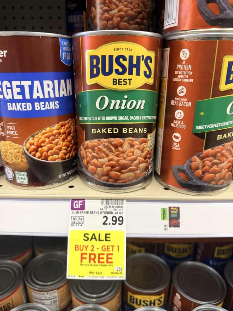 bushs beans kroger shelf image (7)