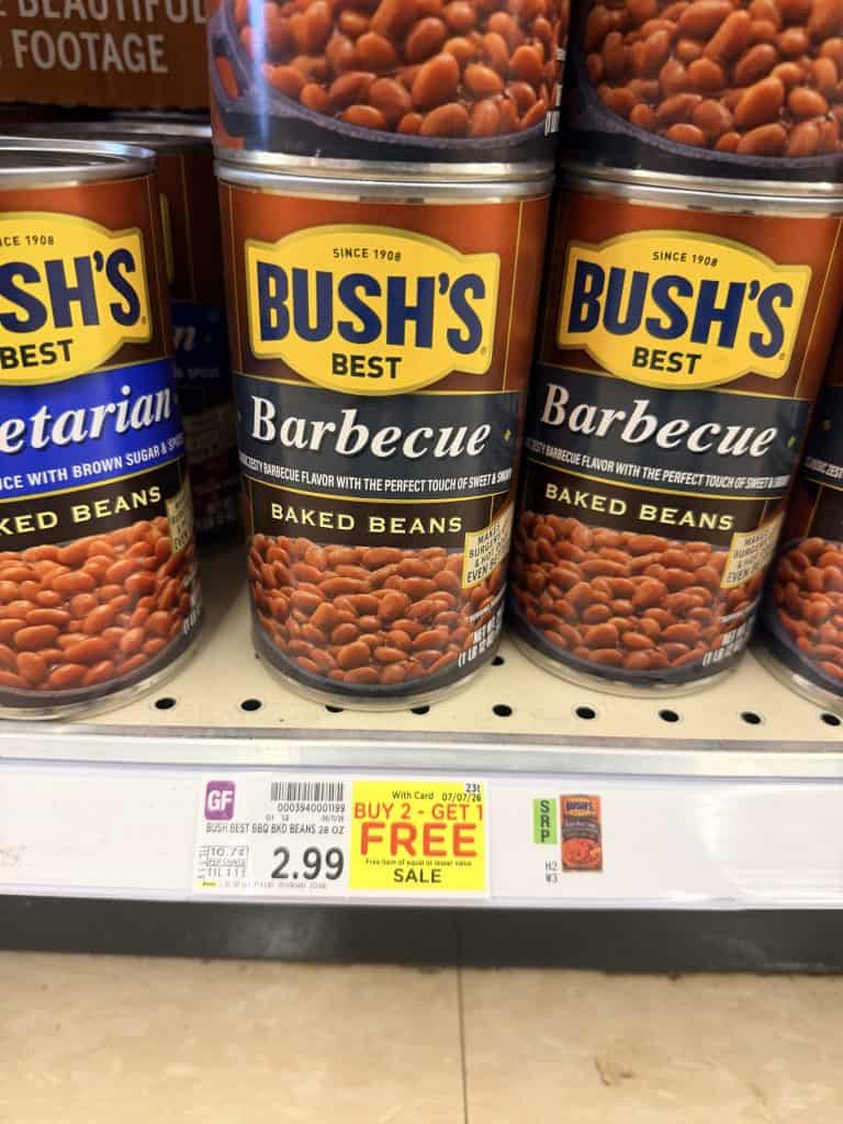 bushs beans kroger shelf image (7)