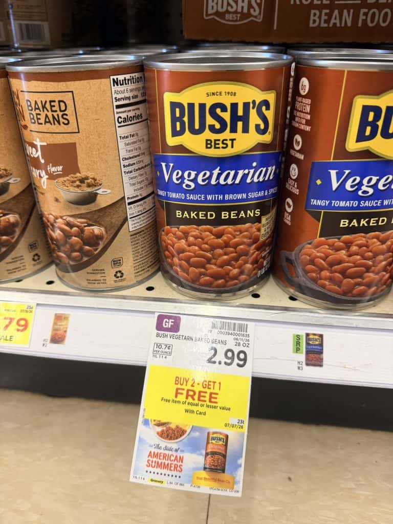 bushs beans kroger shelf image (7)