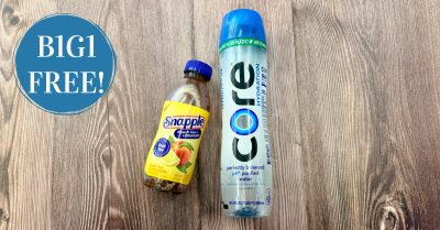 core water and snapple kroger krazy