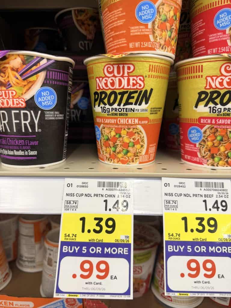 cup noodles protein kroger shelf image (1)