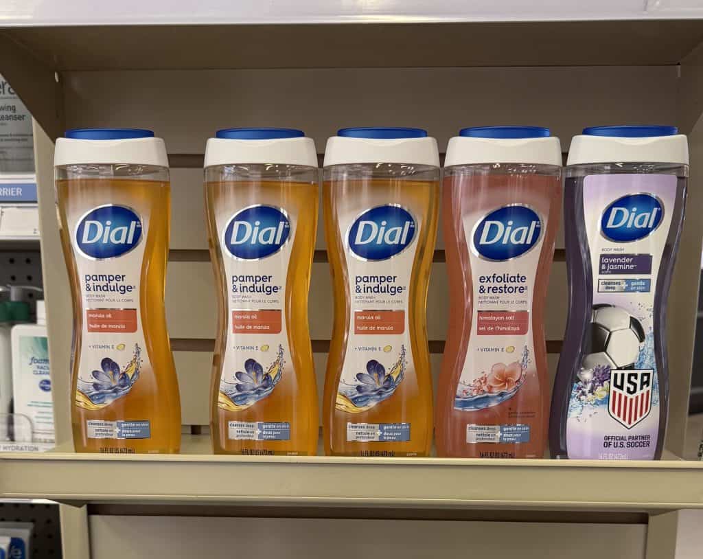 dial body wash and soap kroger shelf image (1)