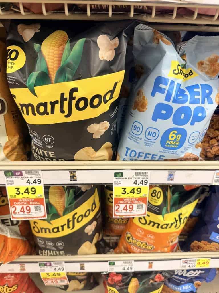 doritos, miss vickies and smartfood kroger shelf image (1)