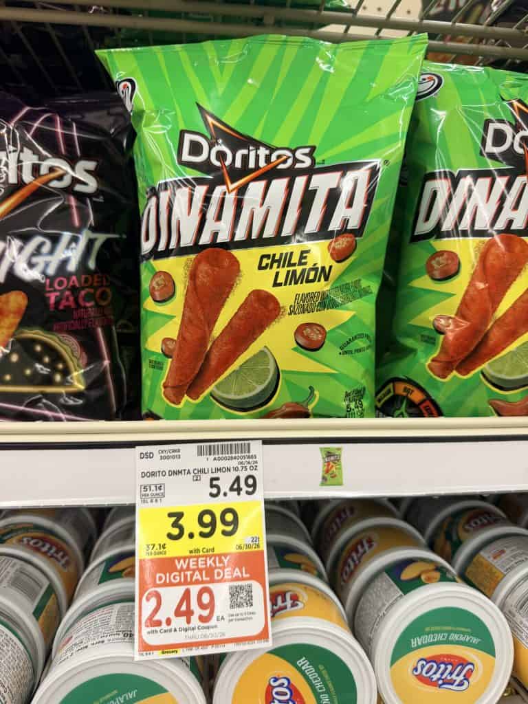 doritos, miss vickies and smartfood kroger shelf image (1)