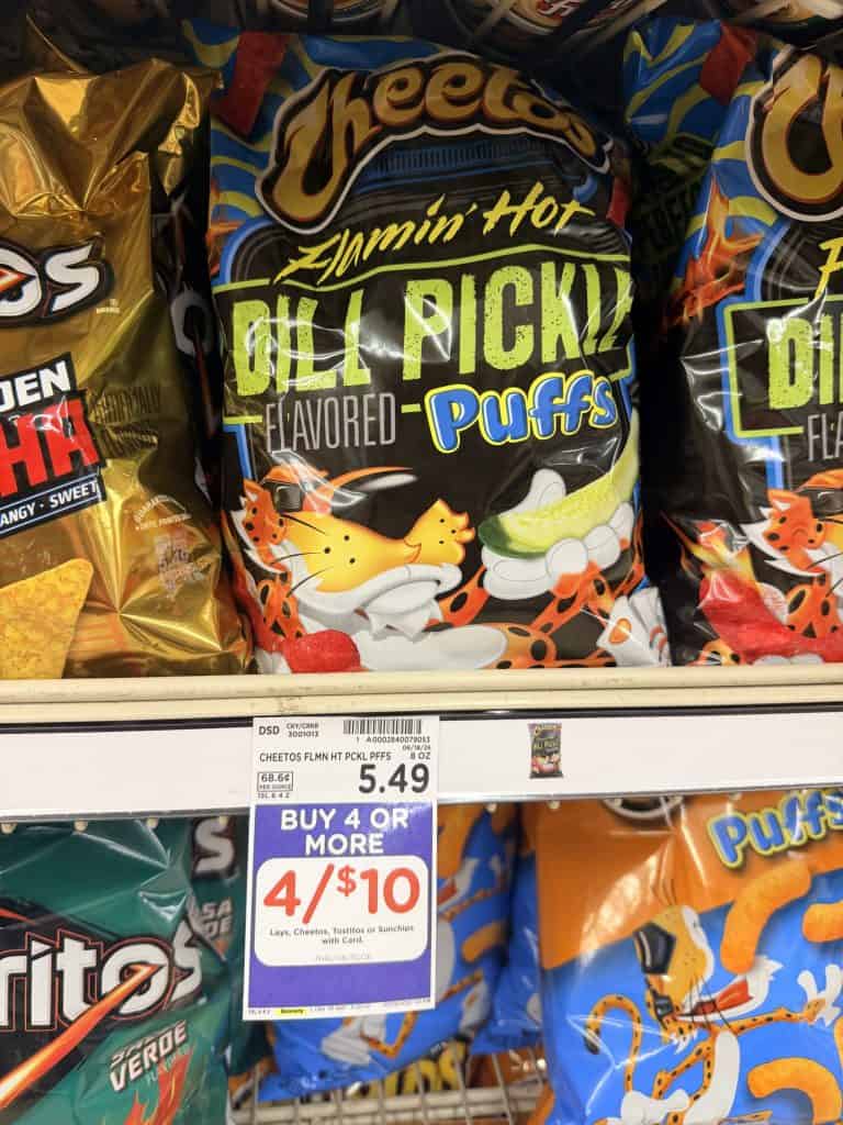 doritos, miss vickies and smartfood kroger shelf image (1)