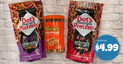 dot's and reese's pretzels kroger krazy