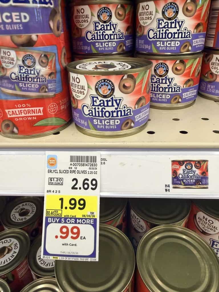 early california olives kroger shelf image