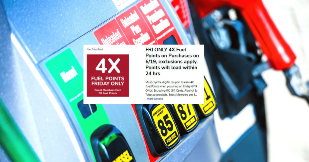 fuel point friday kroger