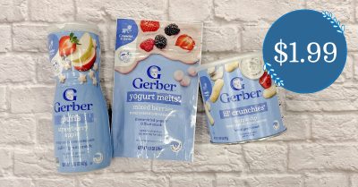 gerber puffs, melts and crunchies kroger krazy