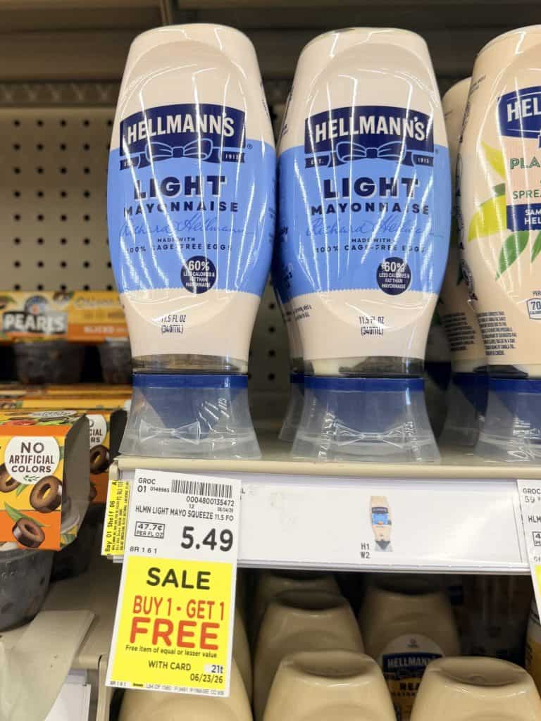 hellmanns mayo kroger shelf image (2)