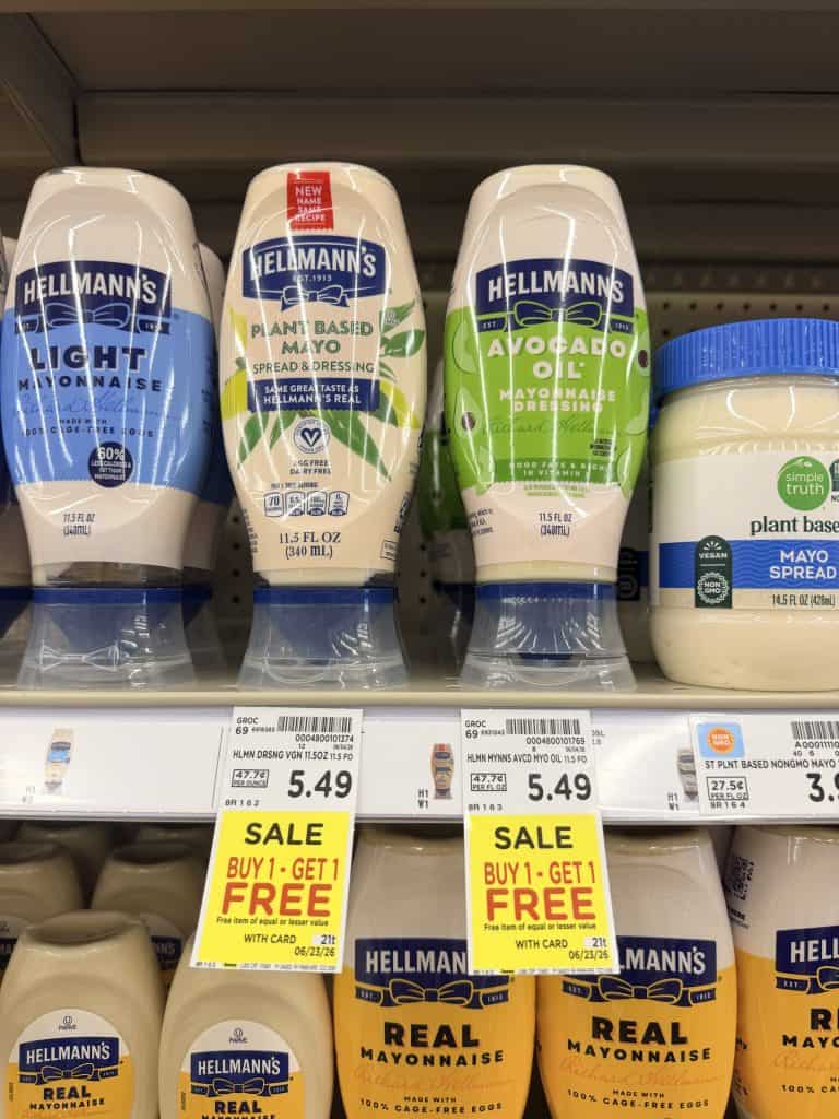 hellmanns mayo kroger shelf image (2)