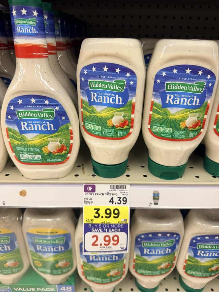 hidden valley ranch kroger shelf image (2)