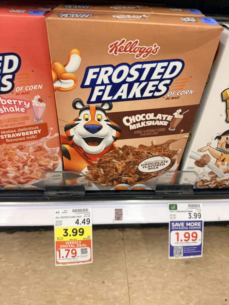 kellogg's cereal kroger shelf image (4)