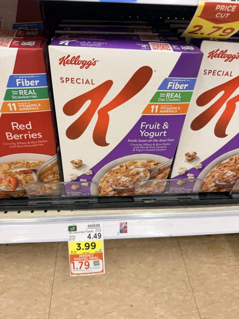 kellogg's cereal kroger shelf image (4)