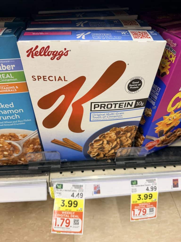 kellogg's cereal kroger shelf image (4)