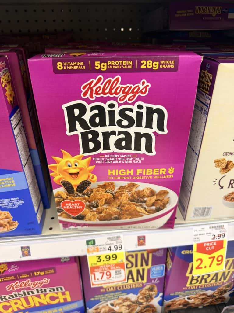 kellogg's cereal kroger shelf image (4)