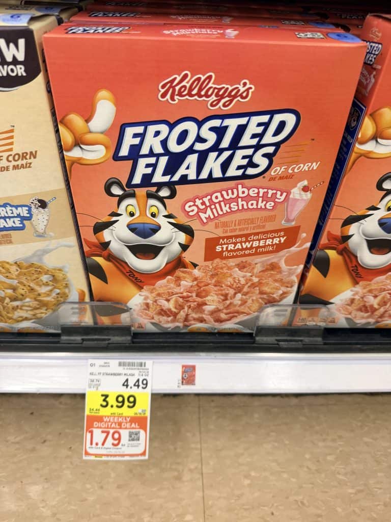 kellogg's cereal kroger shelf image (4)