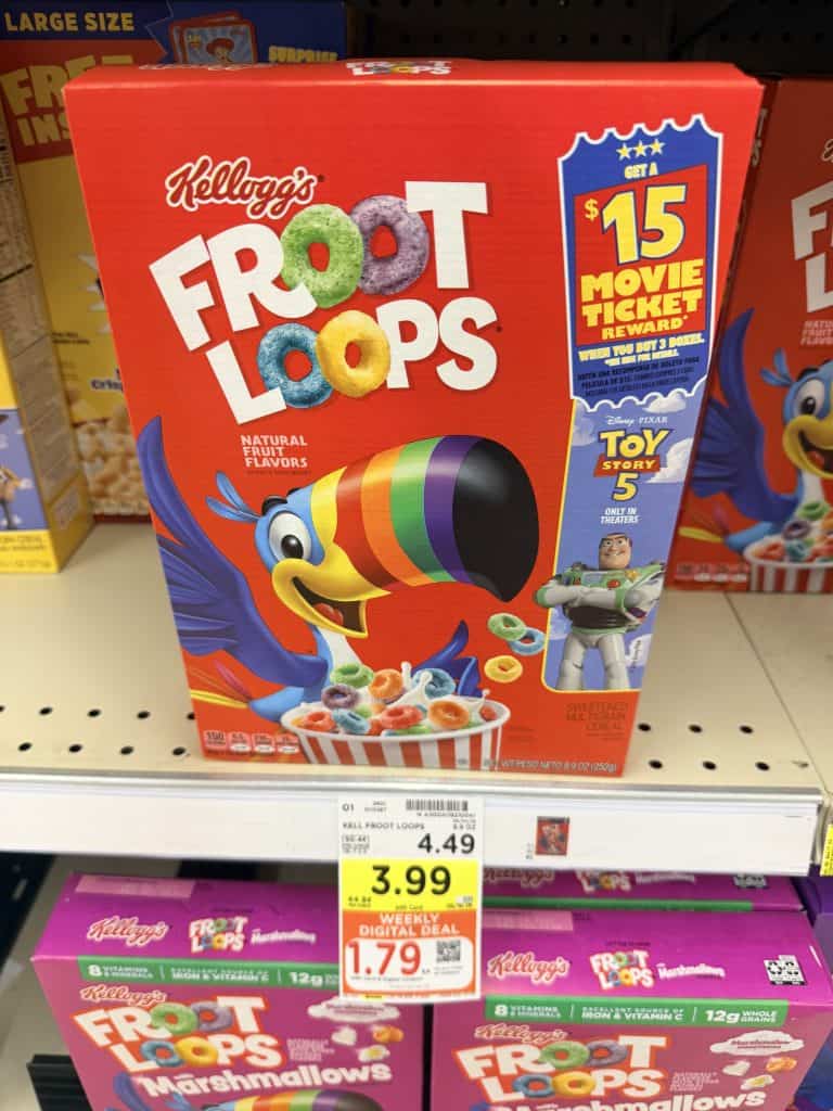 kellogg's cereal kroger shelf image (4)