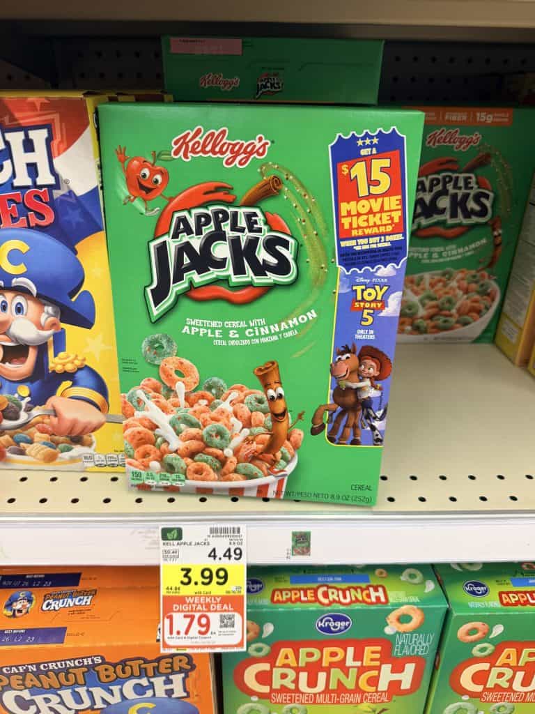 kellogg's cereal kroger shelf image (4)