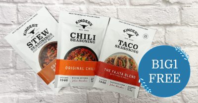 kinder's seasoning packets kroger krazy