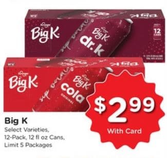 kroger 3 day sale