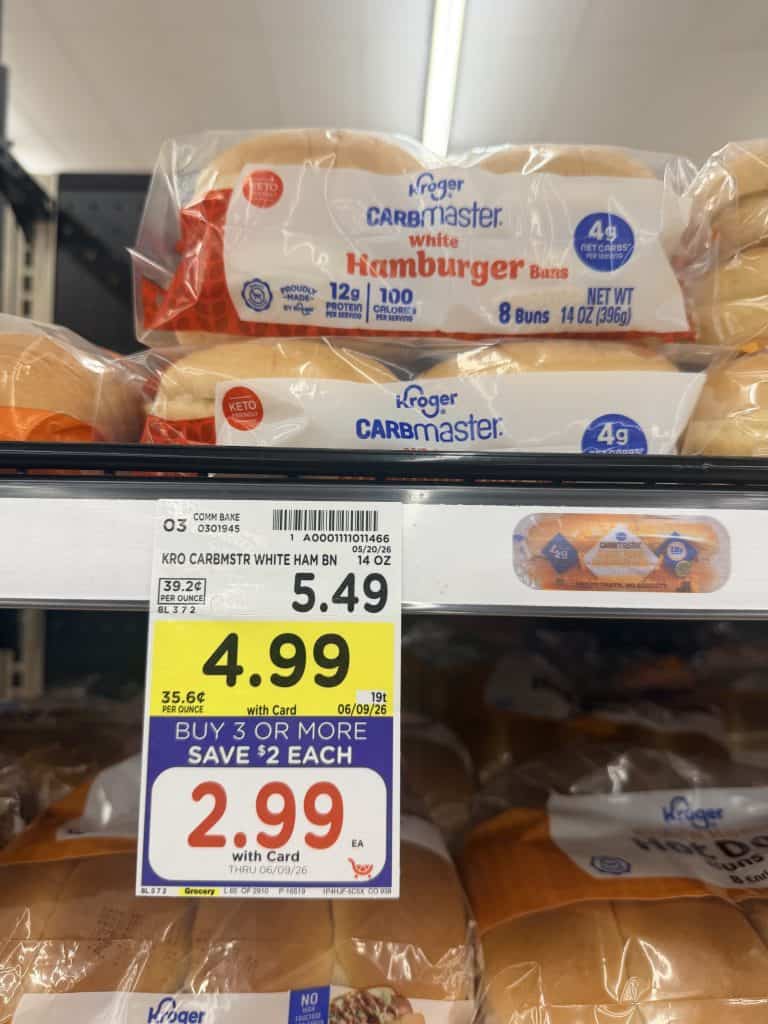 kroger carbmaster buns shelf image (2)