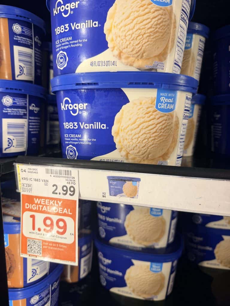kroger ice cream shelf image (1)