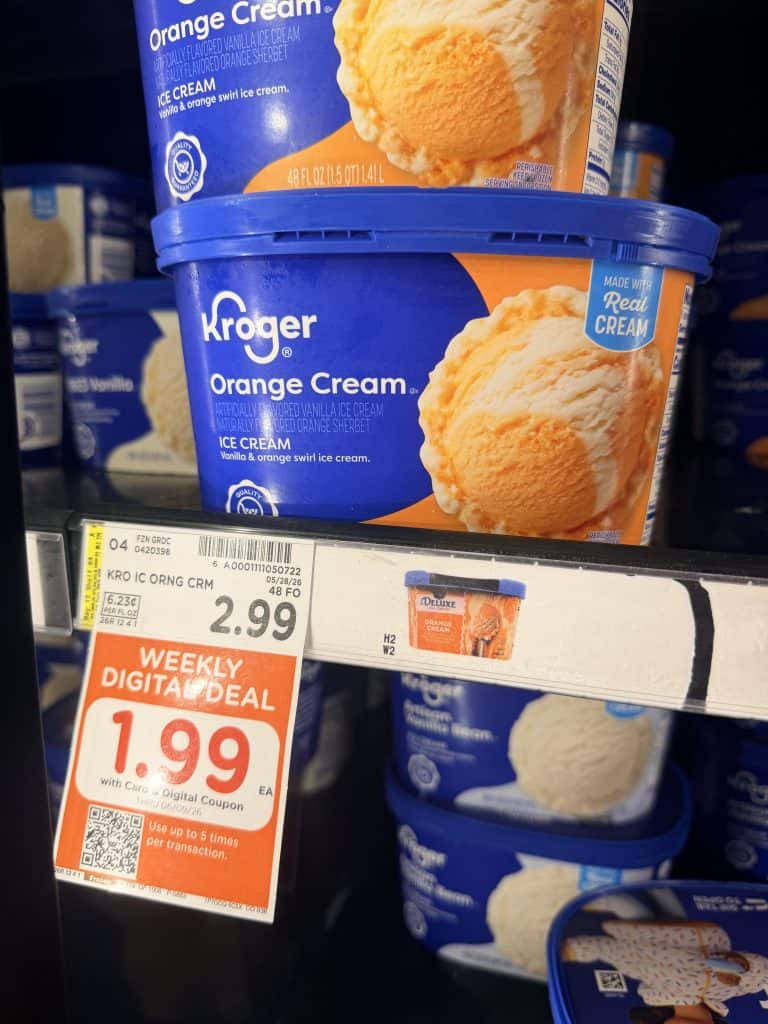 kroger ice cream shelf image (1)