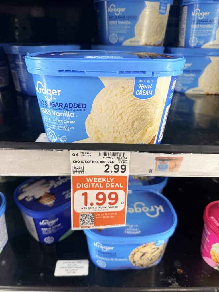 kroger ice cream shelf image (1)