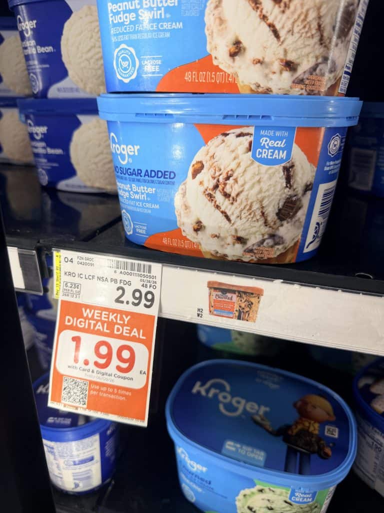 kroger ice cream shelf image (1)