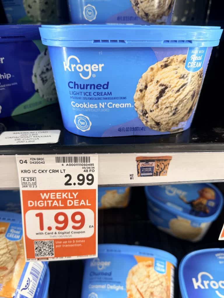 kroger ice cream shelf image (1)