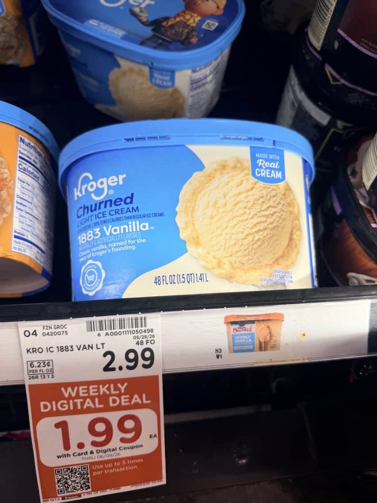 kroger ice cream shelf image (1)