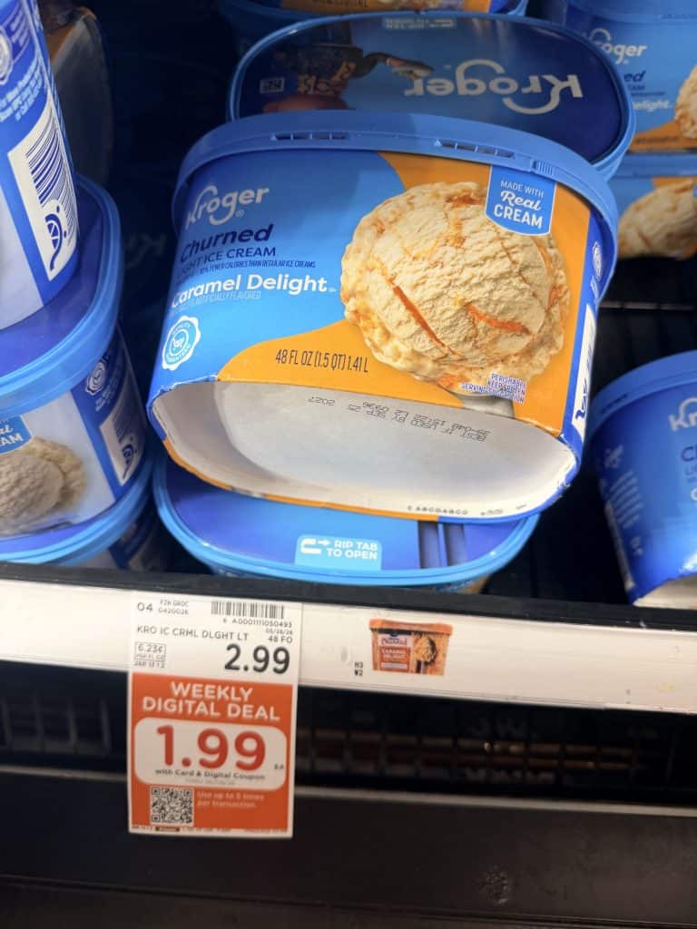 kroger ice cream shelf image (1)