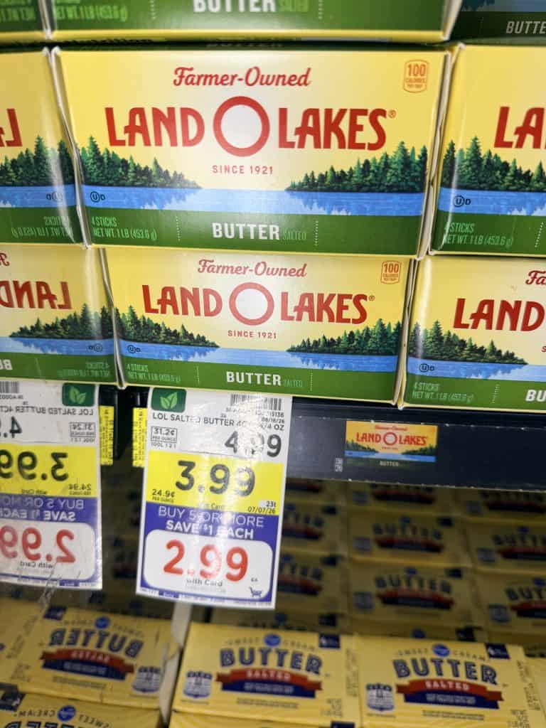 land o lakes butter kroger shelf image (3)