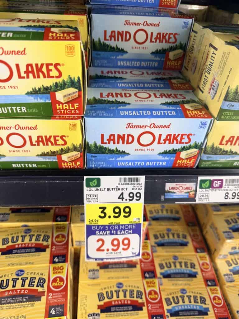 land o lakes butter kroger shelf image (3)