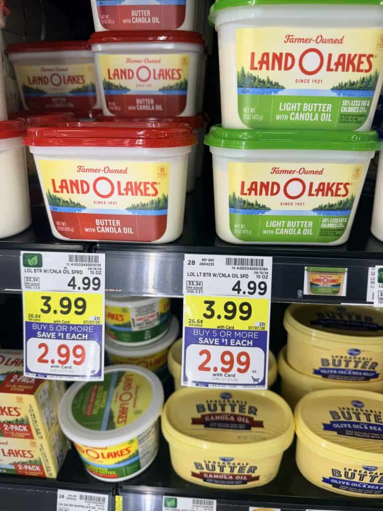 land o lakes butter kroger shelf image (3)