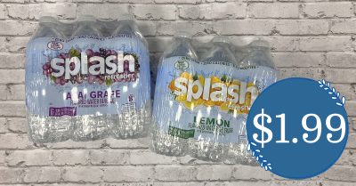 nestle splash water kroger krazy