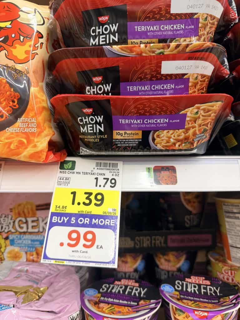 nissin chow mein kroger shelf image (5)