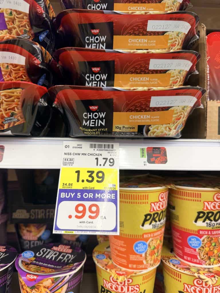 nissin chow mein kroger shelf image (5)