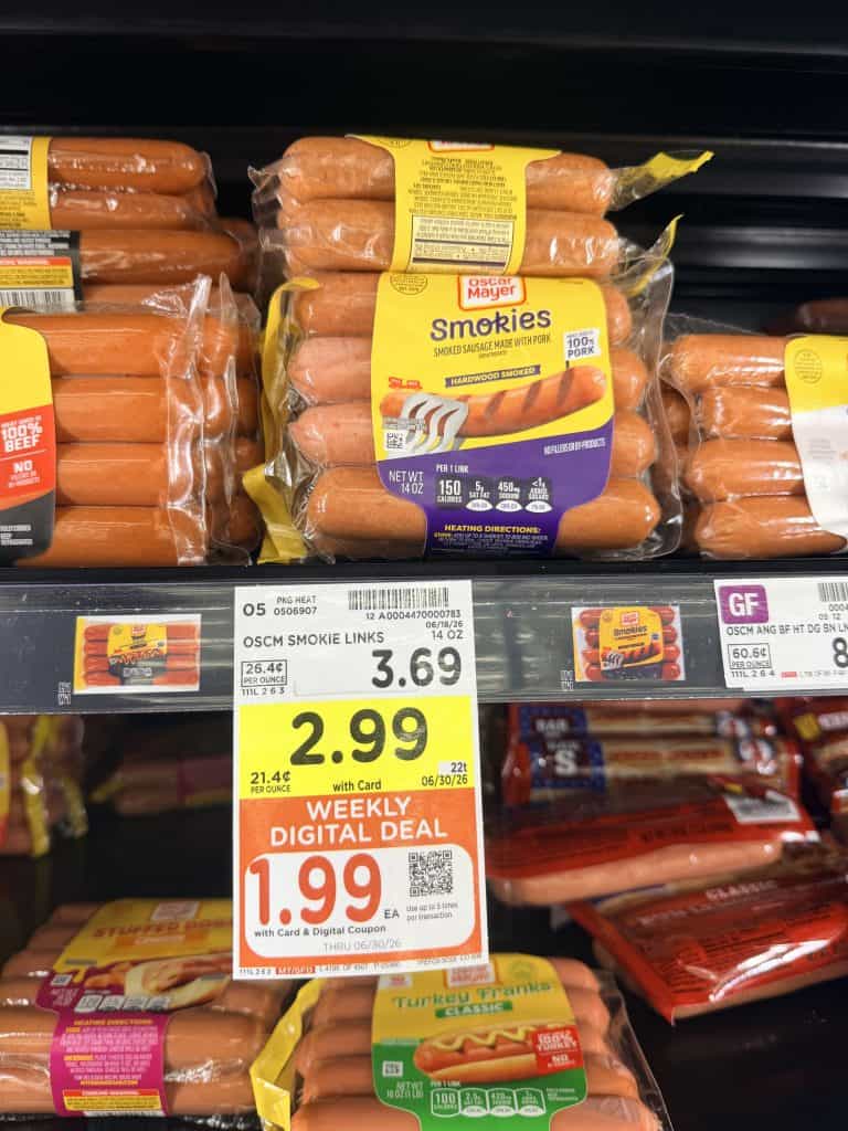 oscar mayer hot dogs kroger shelf image (2)