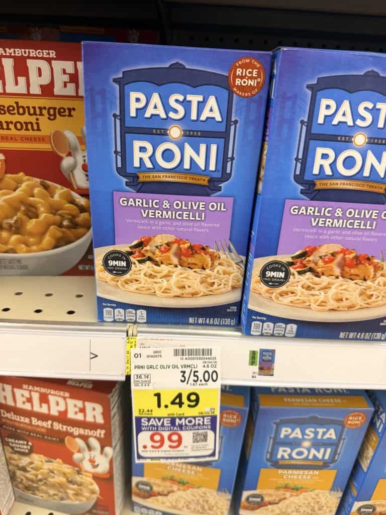 pasta roni kroger shelf image (2)