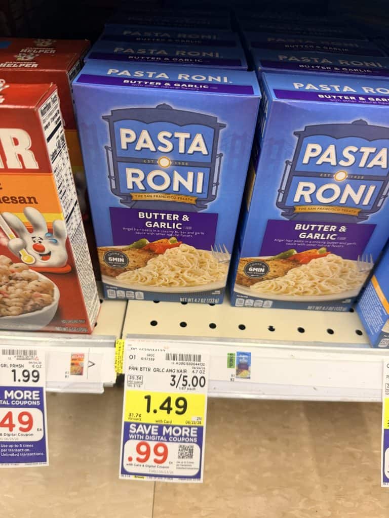 pasta roni kroger shelf image (2)