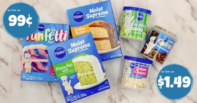 pillsbury cake mix and frosting kroger krazy