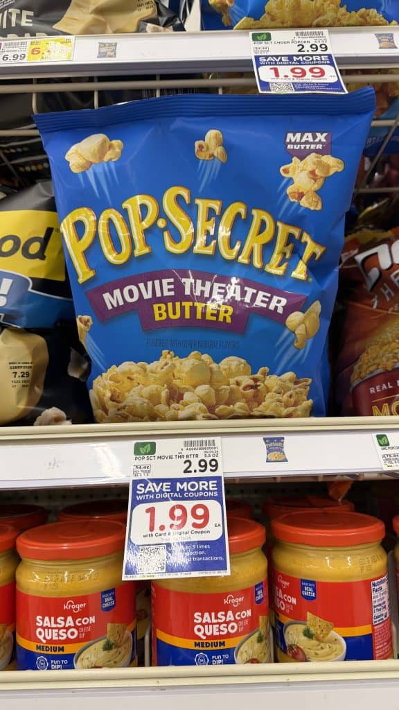 pop secret popcorn (1) kroger shelf image