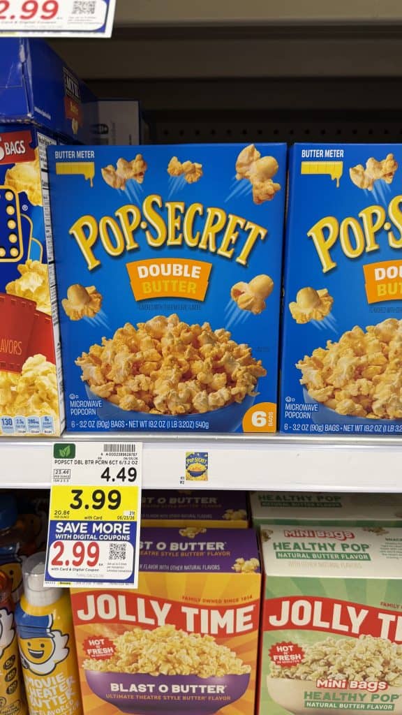 pop secret popcorn (1) kroger shelf image