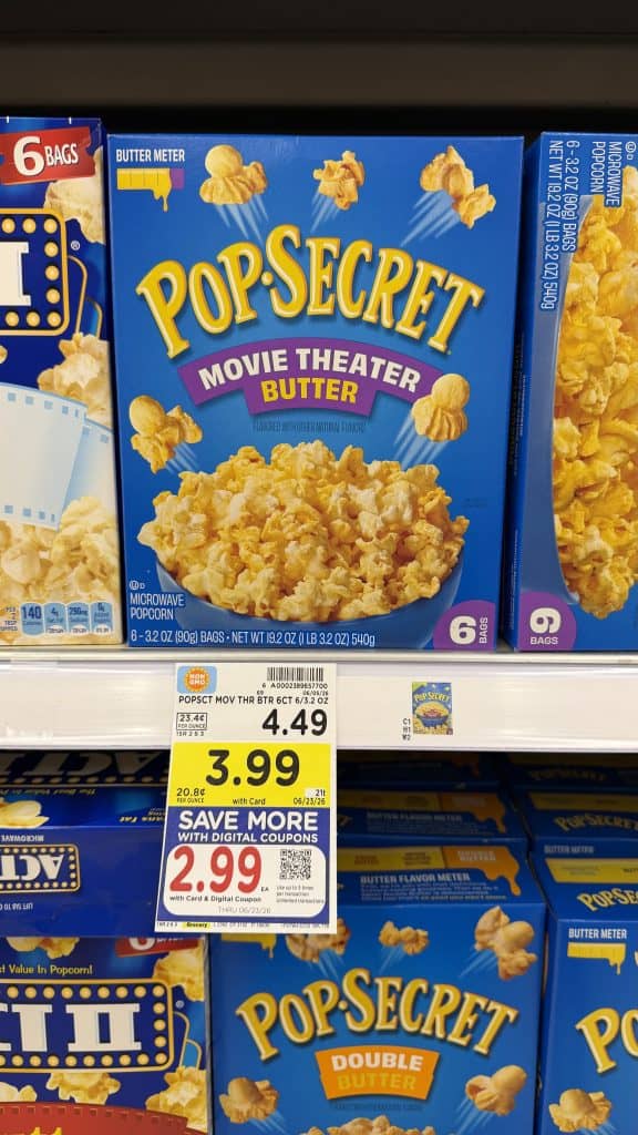 pop secret popcorn (1) kroger shelf image