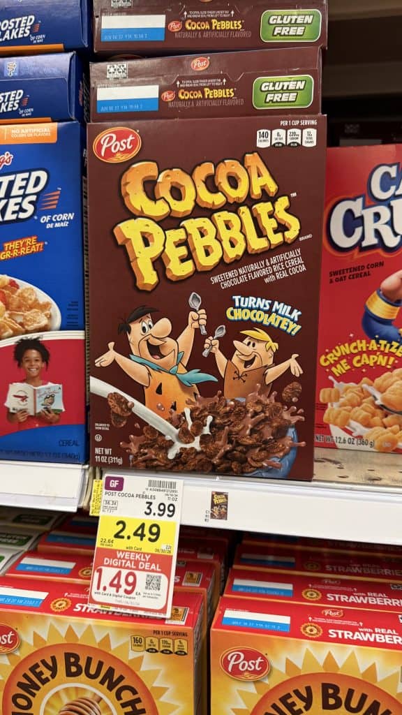 post cereal kroger shelf image (1)